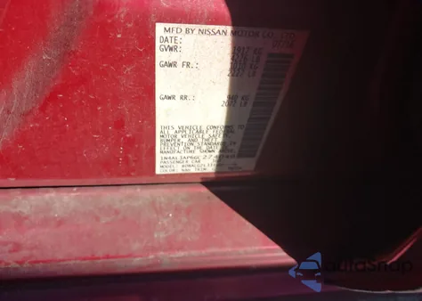 2016 Nissan Altima 2.5 S из США, поврежденный, VIN 1N4AL3AP6GC274049